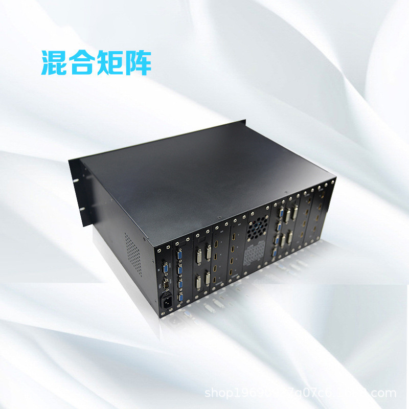 热销32进24出混合监控切换器网络数字高清混合矩阵视频服务主机