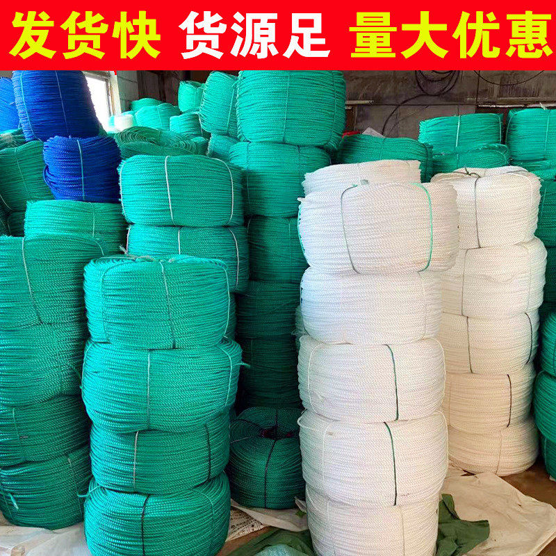 聚乙烯绳子pe绳子防水耐磨耐绳耐腐蚀尼龙绳子吊秧绳大棚压膜风化