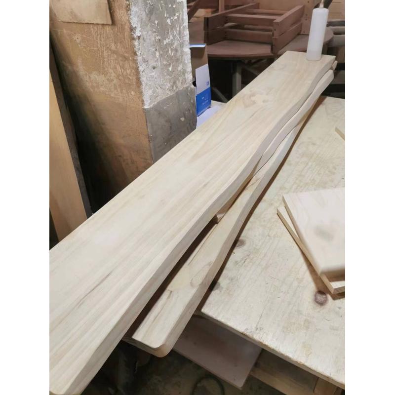 墙上置物架新品实木一字隔板层板壁挂原木不规则客厅层书架背复古