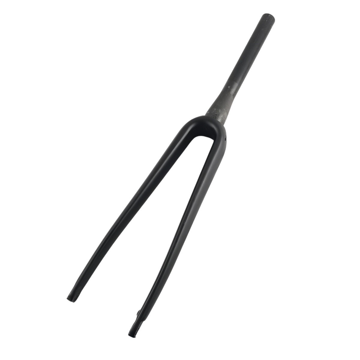 热销全碳纤维公路车前叉锥管砾石内/外走线瓜全碳快拆碟刹车公路