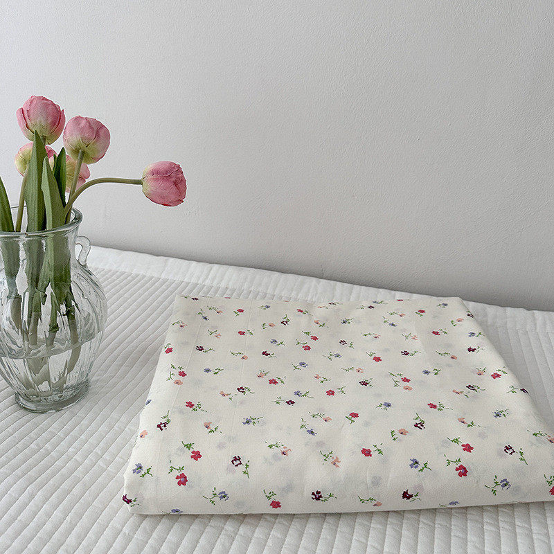 2024支40新款13372印花被套单品ins韩版小碎花全棉斜纹被罩单双人