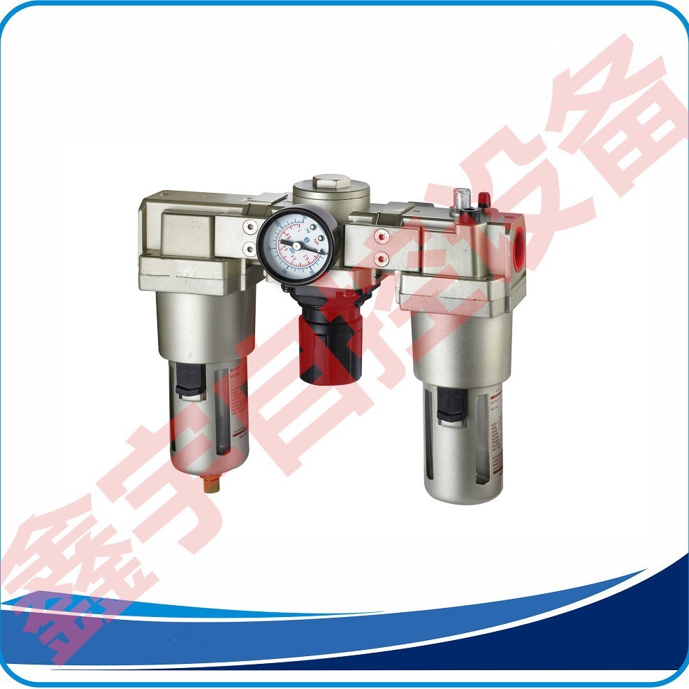 热销气动三联件11/2pn1.6mpa接口尺寸1-1/2innpt油水分离器