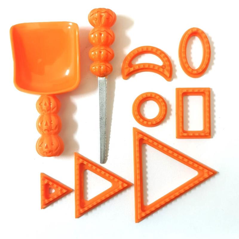 万圣节南瓜雕刻工具套装儿童切雕刻刀雕花刀南瓜南瓜装饰道具外贸