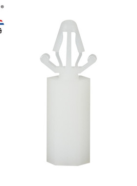 联扬lcs/m4单头线路板机型pc板隔离柱尼龙扣式间隔绝缘飞支撑白