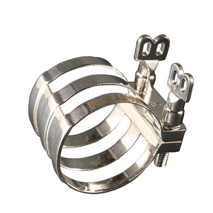 法国罗林斯哨卡子箍中音胶木笛头萨克斯镀银双螺丝卡子