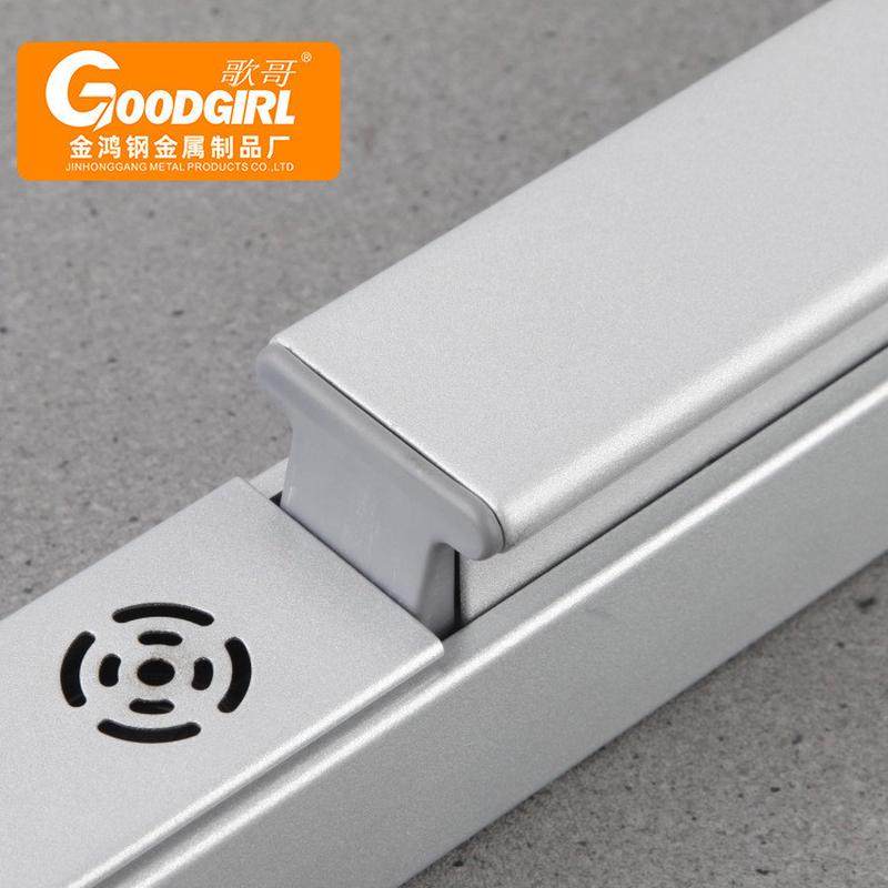 防火门单推杆锁逃生双开报警器简约平推式不锈钢消防通道锁