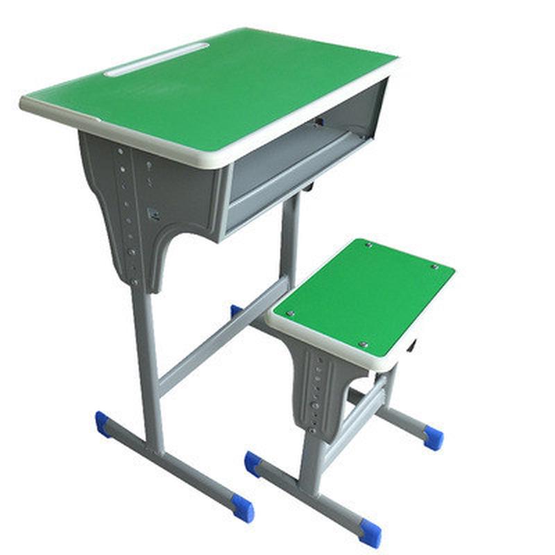 厂家直销单人课桌椅双人课桌椅学生培训班课桌椅托管中小学课桌椅