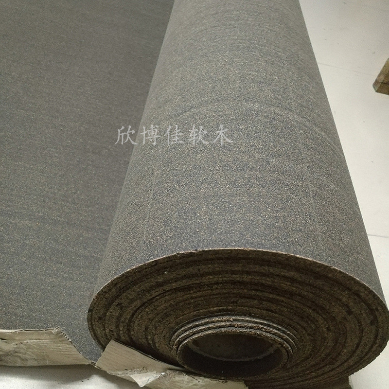 丁腈耐油橡胶卷材软木橡胶垫汽车轮船软木防水绝缘密封垫片