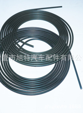 汽车油刹管制动管硬管绿双层蚊香盘管绿色两根5米绿管军+30个配件