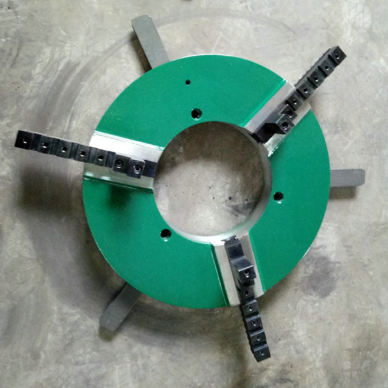 热销通孔定 制wp500六爪八爪手动卡盘自定心变位机大厂家管子焊接