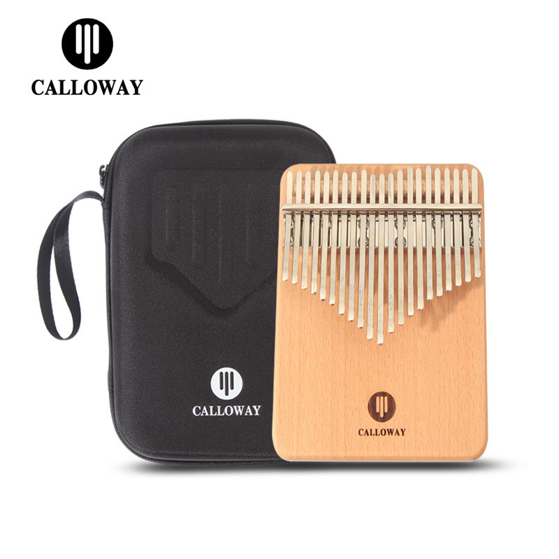 卡羅威Calloway新款17音林巴電箱拇指琴21音kalimba單板手指鋼琴