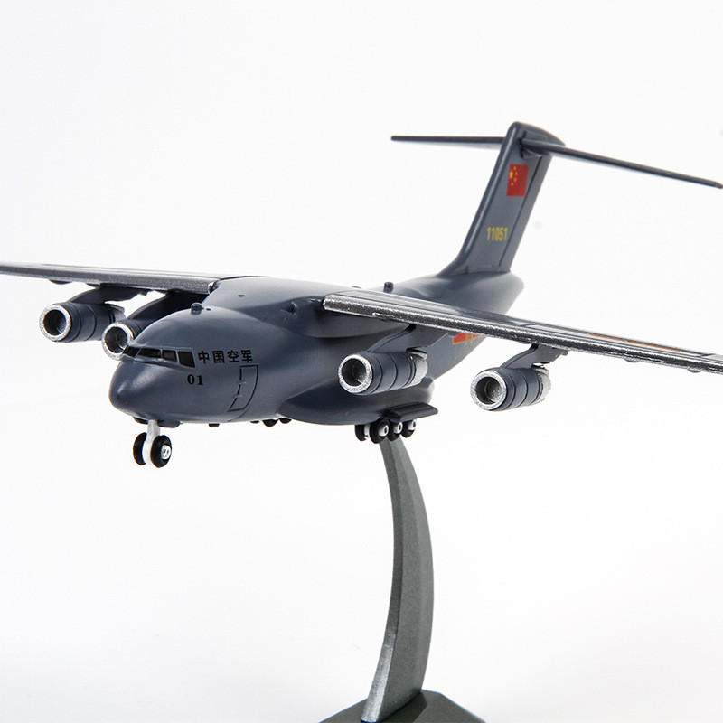 热销特尔博1:260运20运输机模型合金飞机模型-20运成品运油-20加