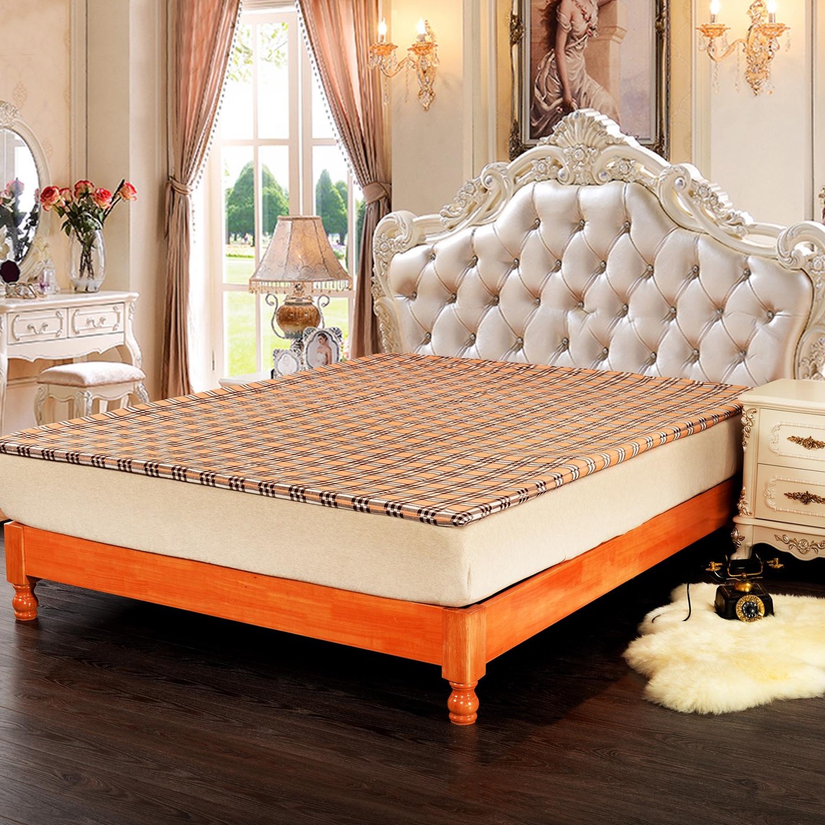 m3no人羊毛毡床垫加厚单双批发炕垫纯羊毛床褥子榻榻米炕毡子定