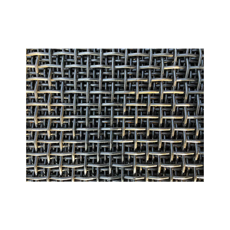 锰钢编织筛网实体厂家直销矿山沙石筛网高锰钢轧花金属筛网