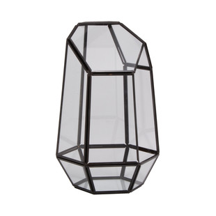 黄铜容器微景观生态瓶盆罩几何形玻璃花房苔藓创意工艺品摆件批发