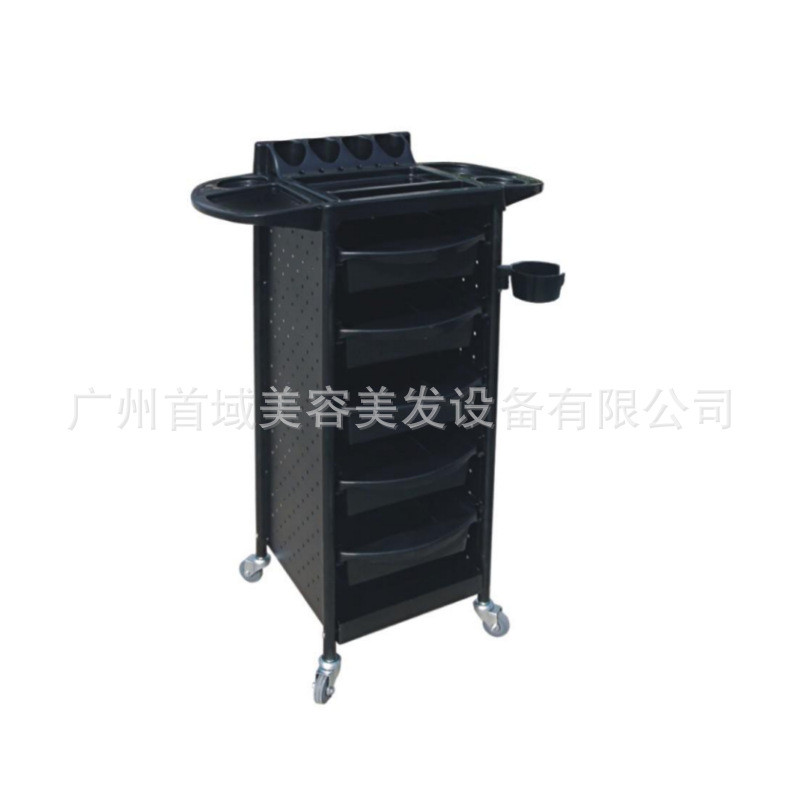 沙龙多用途可移动美容美发工具推车多抽屉大容量理发店置物架推车