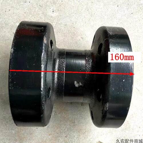 艾禾旋耕机支重轮收割机底盘承重轮打田机配件X2X3X5a9新款18-23