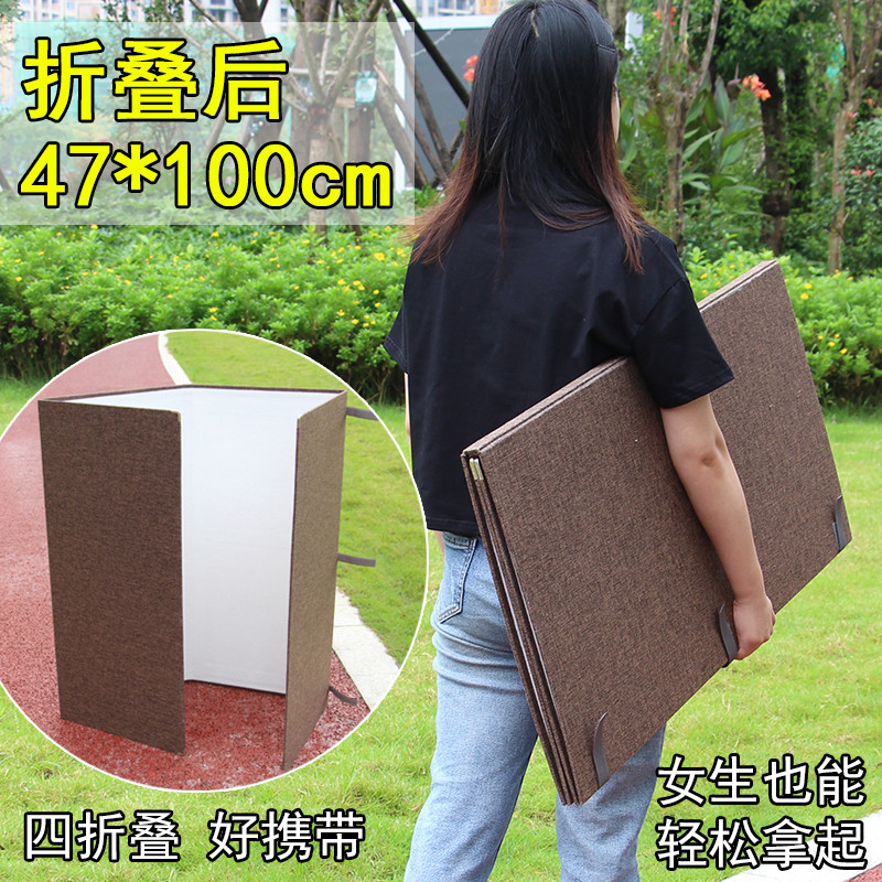 大型国画磁性毛毡折叠画板画架家用写生四尺六尺八尺整张室内移动