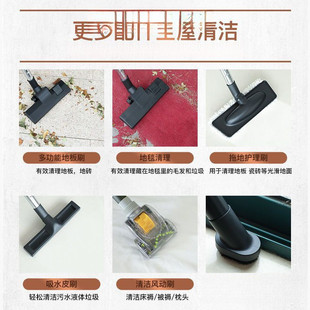 小型干湿吹超静音桶式 热销吸尘器家用大功率大吸力手持式 吸尘器
