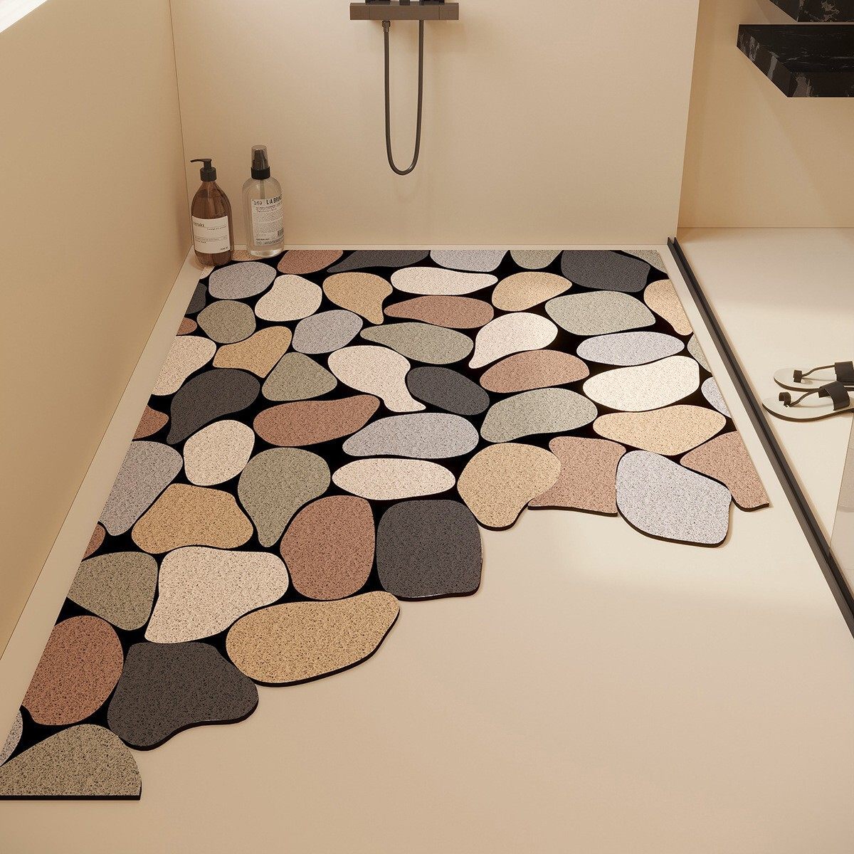 浴室防滑垫可裁剪丝圈卫生间地垫镂空防摔沥水垫儿童淋浴洗澡脚垫,居家布艺,地毯,淘宝优惠券,粉丝福利购,淘宝优惠卷