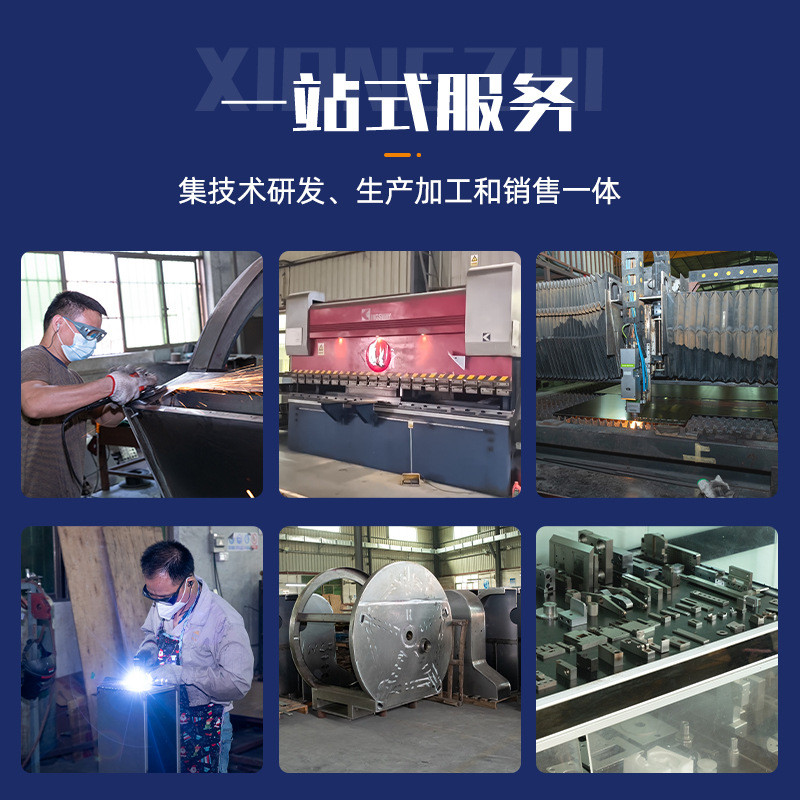 热销切割五金件折弯新款车间不锈钢陈列柜车间物品储物柜钣金加工