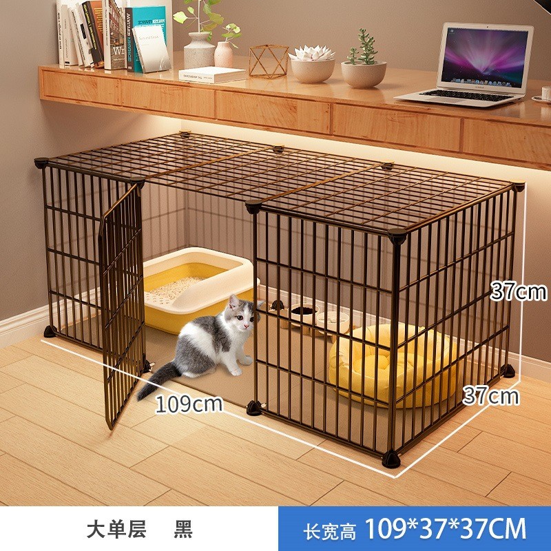 猫笼子家用室内猫别墅不厕所一体带占地猫窝猫咪屋舍幼猫专用空笼