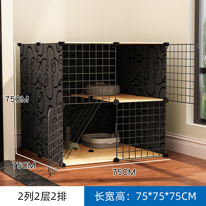 猫爬架家用室内别墅带厕所不占地小型猫咪舍大猫窝猫屋猫笼子一体