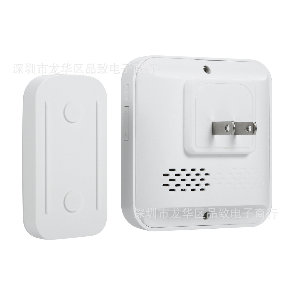 触摸流电子遥控无线音乐门铃300米远交家用门铃呼叫器52首和弦