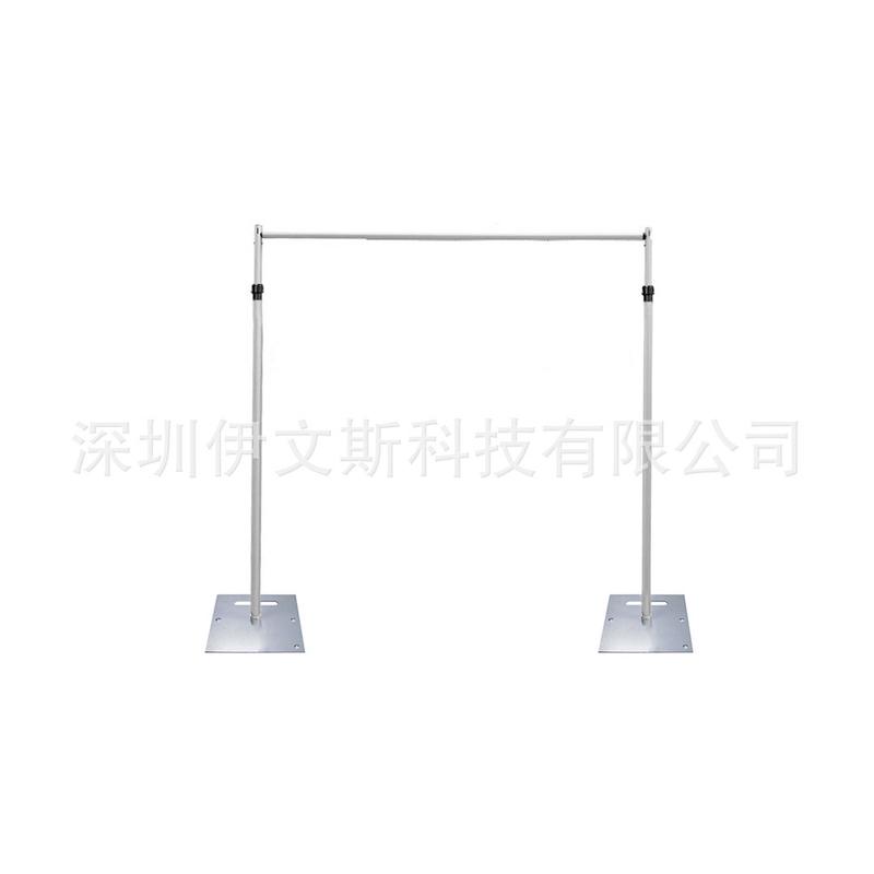 3*3婚庆背景架源头工厂外贸供应铝合金贸易伸缩纱幔花墙幕布可摊