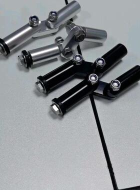 适用SYM三阳400/TL500/508坐垫靠背自由调节铝合金调节器改装配件