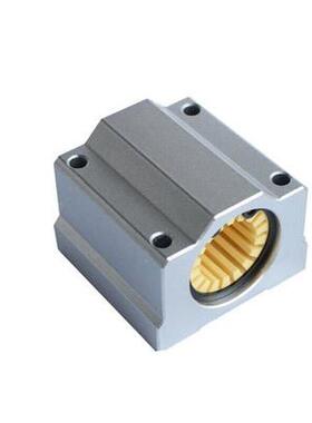 工程塑料SCS/SC8 SC10滑块SC12UU SC16 SC20LUU SC25轴承座SMA30L