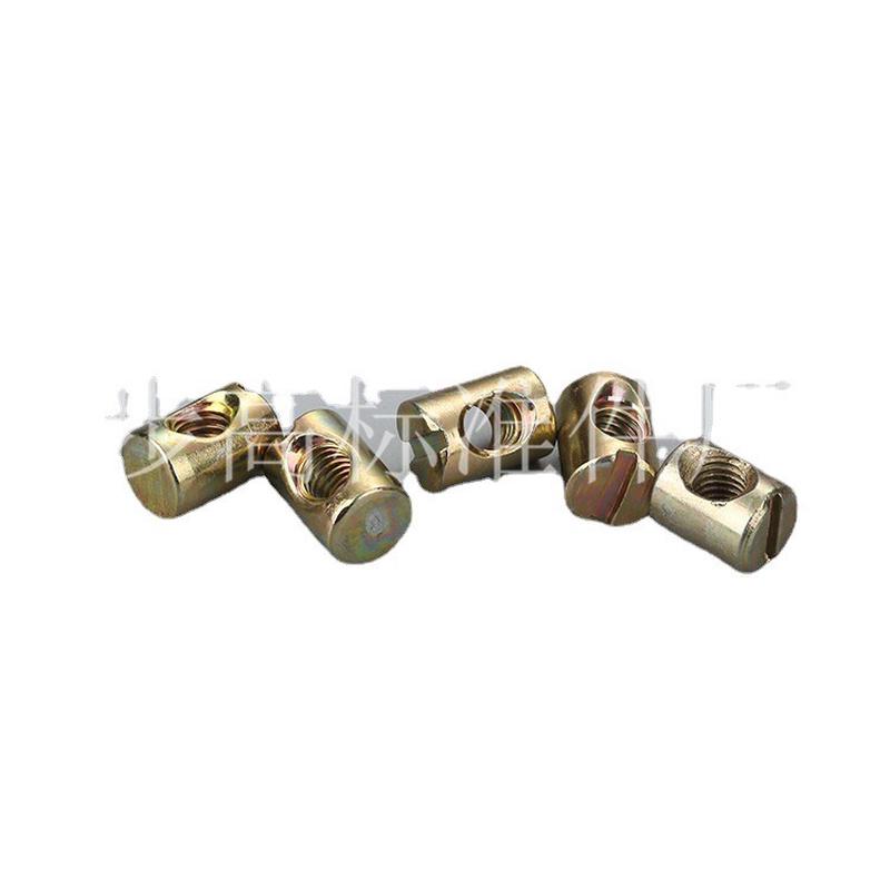 一字生产家螺母横孔螺母圆形横孔螺母优质槽圆柱螺母