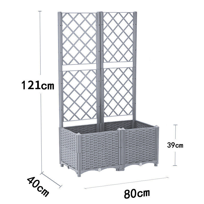 种植箱户外纹加高蔬菜花朵爬藤栏落地藤庭院网格种植箱子,鲜花速递/花卉仿真/绿植园艺,花盆,淘宝优惠券,粉丝福利购,淘宝优惠卷
