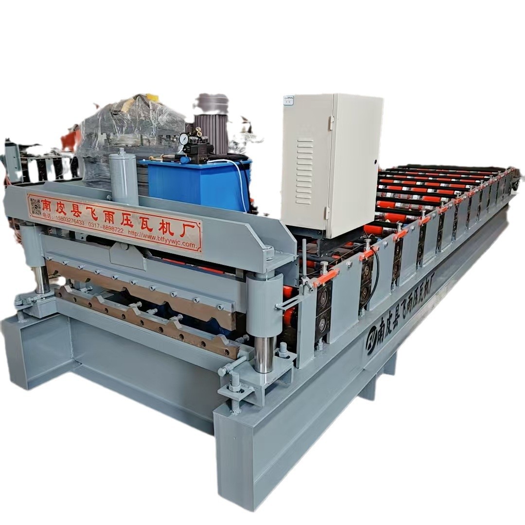 屋顶瓦840压瓦机橡塑棉840压瓦橡机塑棉压瓦机压瓦机设备