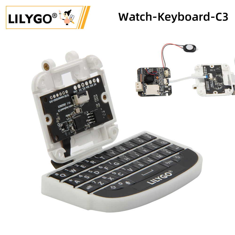 LILYGO®  watch-keyboard-C3 小键盘 WIFI 蓝牙5.0 ESP32-C3