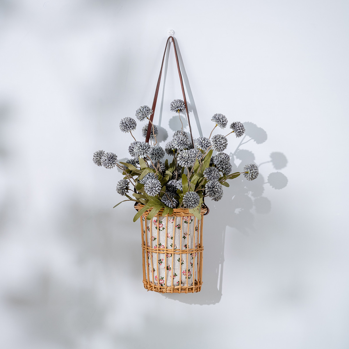 21N21N墙面装饰挂件壁挂花盆墙挂篮插花器花绿植幼儿园墙上饰品创