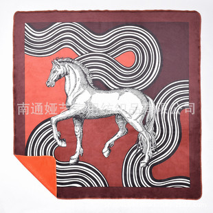 锦狐时尚绒马印花飞机午睡休闲盖毯样板间床尾毯保暖毛毯