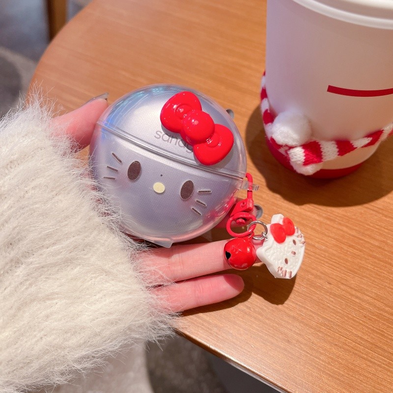 塞那S6Spro蓝牙耳机套适用于Sanag赛那S6S PRO耳夹耳机保护壳可爱卡通塞纳s6spro保护套创意外盒透明软壳