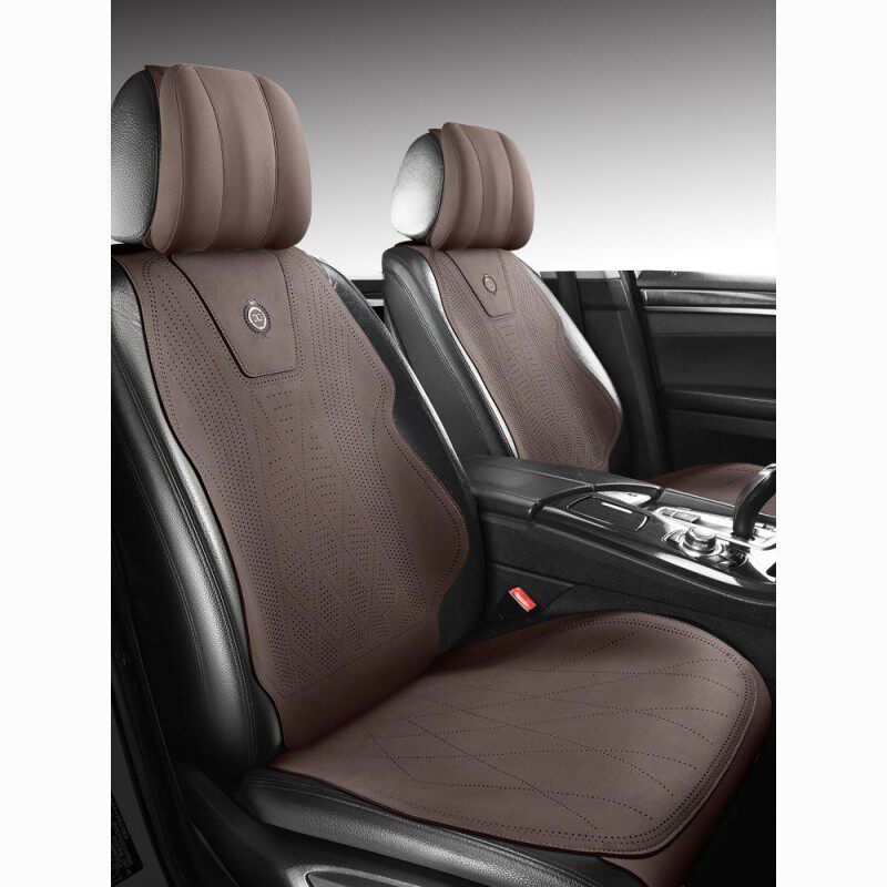热销c57汽车坐垫四季通用翻毛皮夏季座椅套主驾驶马鞍垫座垫透气