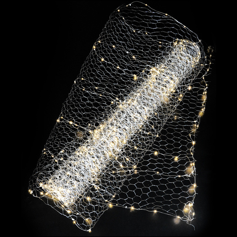 厂家直销装饰网发光造型网婚礼堂布置舞台百变吊顶星空网婚庆道具