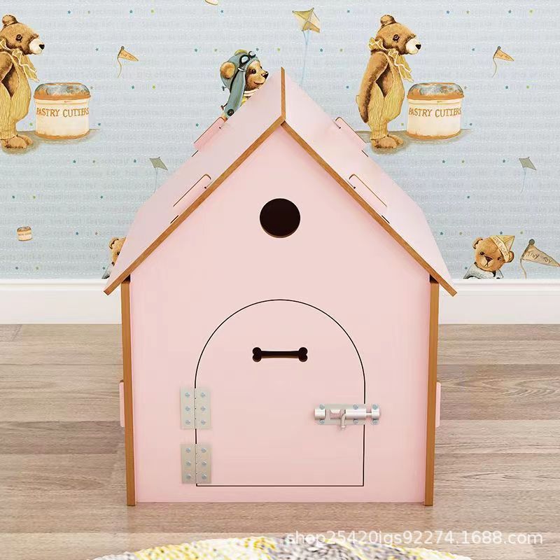 猫窝四季通用狗窝冬天户外木质狗屋猫屋宠物狗别墅保暖木屋批发