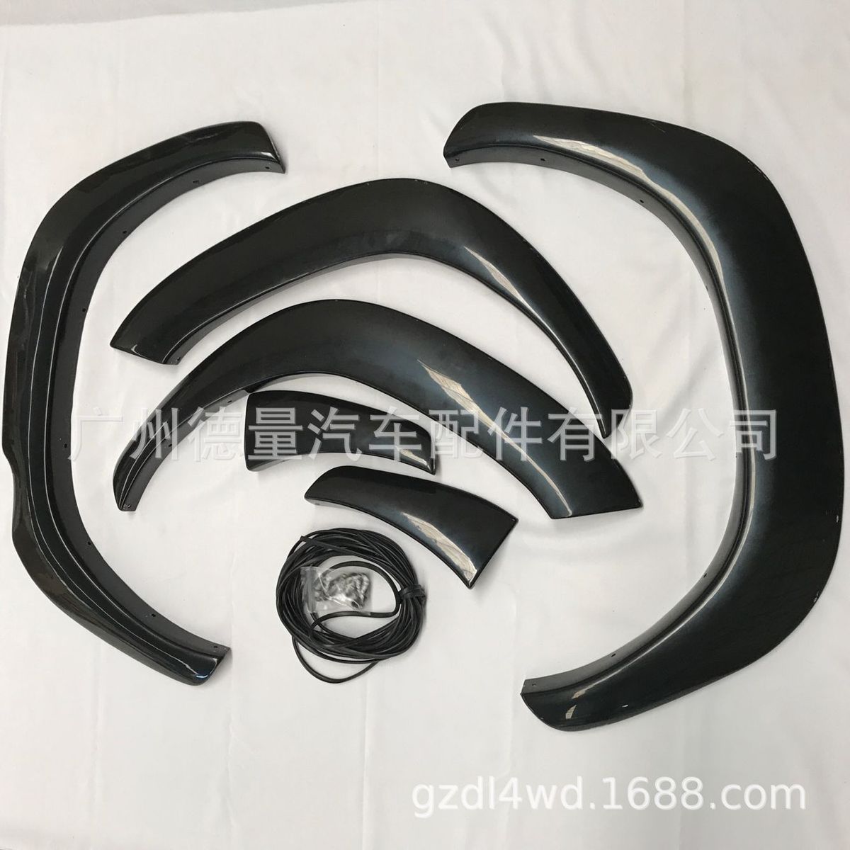 热销duke4wd适用眉轮hiluxrevorevo皮卡注塑pp改装轮眉abs吸塑轮
