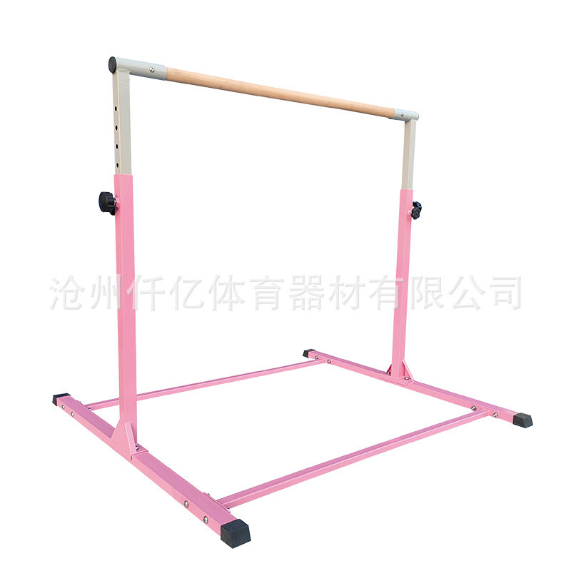 儿童单杠幼儿园室内训练器引体向上落地家用可升降健身器材单杠