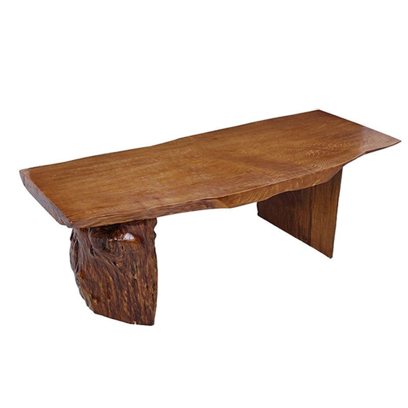 新中式洽谈茶桌椅组合办公室创意功夫茶桌简约原木全实木泡茶几