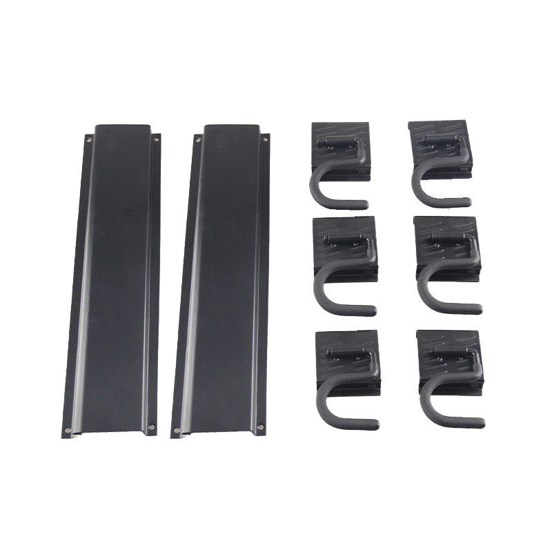 可拆卸调节螺丝上墙壁挂拖把杆子一字s圆形排钩架收纳铁钩