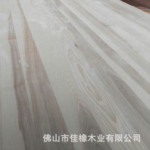 广东厂家aa美白白蜡木直拼板各规格实木板材原木蜡木板材