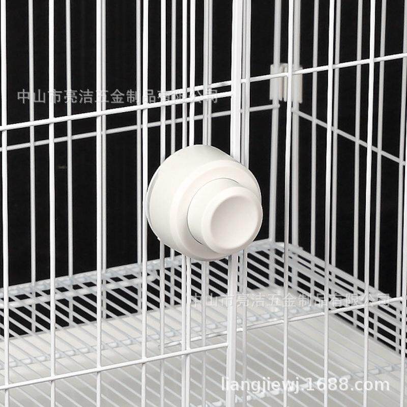 亮佳洁新品宠物笼diy圆白色款狗笼叠加多层纳米线猫狗用品小型犬