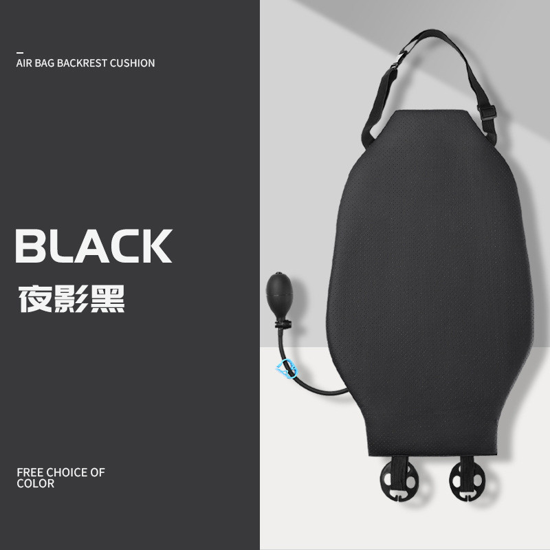空气腰靠车载护腰驾驶员座椅靠垫腰托靠背垫腰枕汽车腰部支撑超软