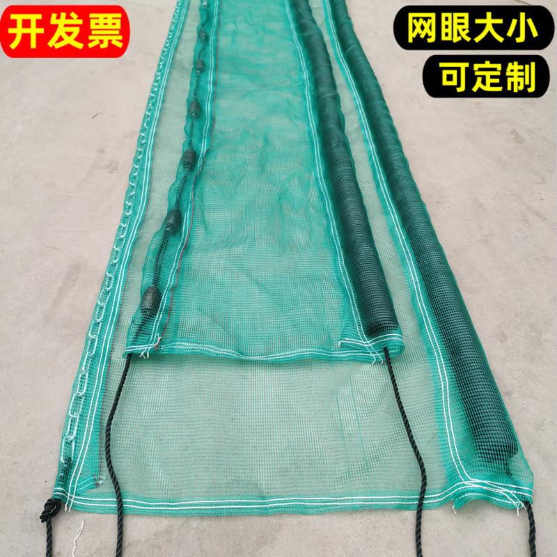 清理水面垃圾河道拦污网拉青苔网水草浮萍打捞网青苔拉网阻截神器