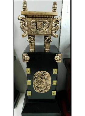 鼎盛礼品龙鼎树脂工艺品大型落地摆件乔迁开业家居装饰千秋